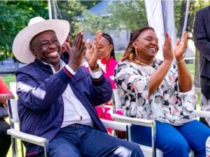 Rigathi Gachagua and his wife Pastor Dorcas