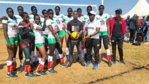 Kwanthanze Girls Secondary School Volleyball Team